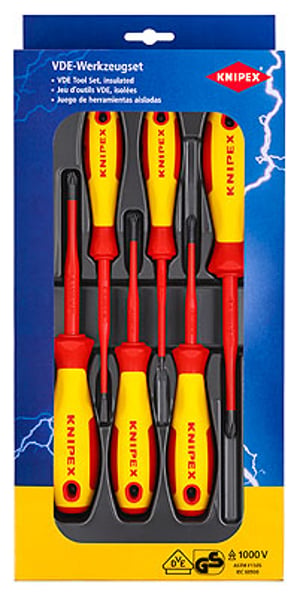 Knipex 00 20 12 V04 wkrętak ręczny Zestaw Śrubokręt standardowy