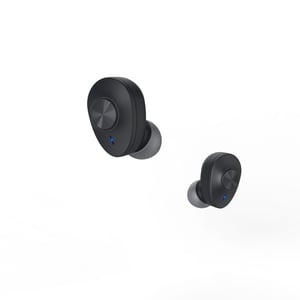 Hama Freedom Buddy True Wireless Stereo (TWS) In-Ear Headset for Bluetooth Calls/Music, Black, Gray
