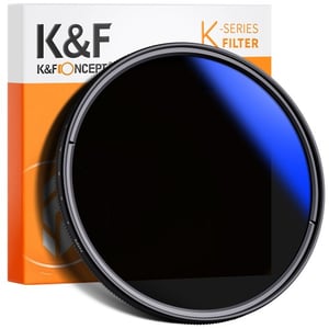K&F Concept K Series ND2-ND400 Filtr kamery o neutralnej gęstości 37 mm