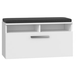 Topeshop RIVA SZAFKA BIEL Closed Shoe Organizer, White