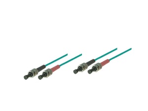 Alcasa 10m ST/ST, InfiniBand / Fiber Optic Cable, Blue