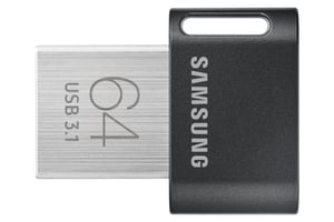 Samsung MUF-64AB USB-minne 64 GB USB Typ A 3.2 Gen 1 (3.1 Gen 1) Grå, Silver
