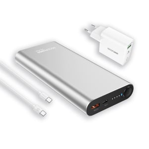 RealPower PB-20000PD Litiumjon (Li-Ion) 20000 mAh Aluminium