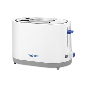Zelmer ZTS7385 7.2-cup toaster, 750 W, White