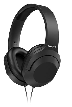 Philips TAH2005BK/00 Kopfhörer/Headset, kabelgebunden, Kopfbügel, Musik/Alltag, Schwarz