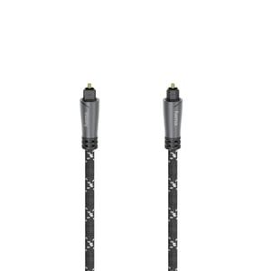 Hama 00205140 3 m Toslink Audio Cable, Black, Gray