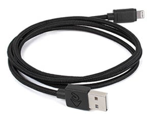 OWC NWTCBLUSBL1MB Lightning-kabel 1 m Svart