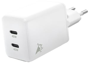 Aqiila Chargebird W2 Uniwersalne Biały Prąd przemienny Szybkie ładowanie Wewnętrzna