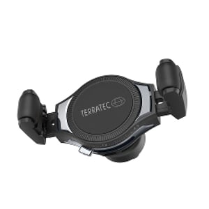 Terratec ChargeAir Auto-Smartphone-Ladegerät Schwarz Zigarettenanzünder Schnellladung Automatisch
