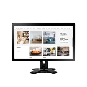 AG Neovo TX-2401 datorskärm 60,5 cm (23,8") 1920 x 1080 px Full HD LED pekskärm Blad Svart