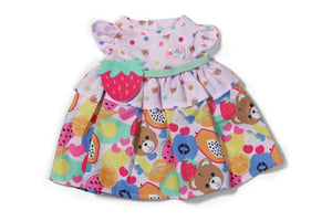 BABY born Dress Fruit 43cm Sukienka dla lalki