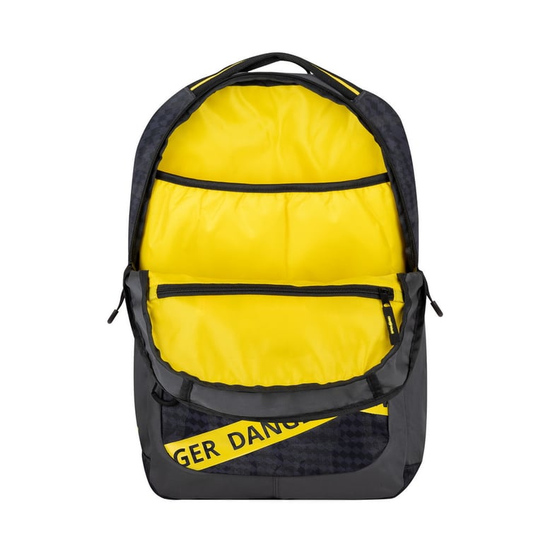 Rivacase Erebus 39,6 cm (15.6") Plecak Kamuflaż, Szary, Żółty