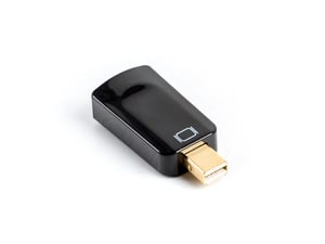 Lanberg AD-0004-BK adapter för DisplayPort- till HDMI-kablar, svart