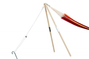 AMAZONAS AZ-4030100 Hammock Accessory Hanging Kit Wood, Plastic, Steel, Wood 100 kg