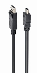 Gembird DisplayPort – HDMI, 1 m HDMI typ A (standard) svart