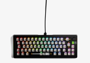 Glorious Gaming GMMK 3 PRO Barebone-Tastatur, USB-Anschluss, Schwarz