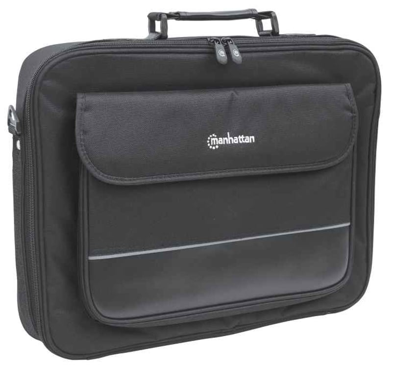 Manhattan 421560 torba na laptop 43,2 cm (17") Aktówka Czarny