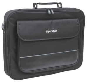 Manhattan 421560 torba na laptop 43,2 cm (17") Aktówka Czarny