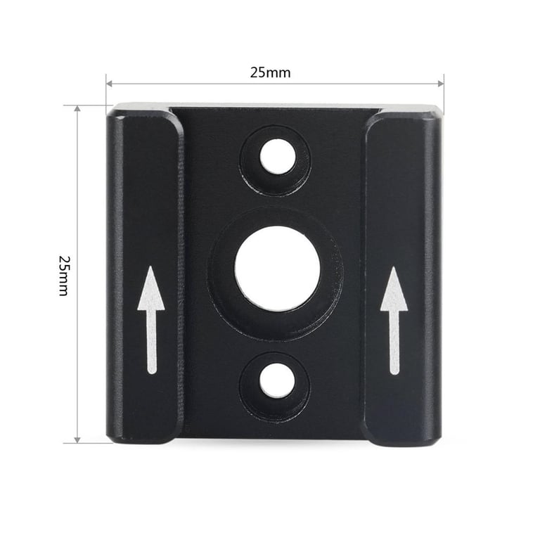 SmallRig 1241 zestaw montażowy Czarny Aluminium