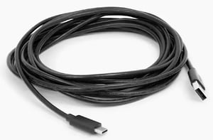 Owl Labs USB-C-zu-USB-A-Kabel (16'/5 m), USB-C-zu-USB-A-Kabel, schwarz