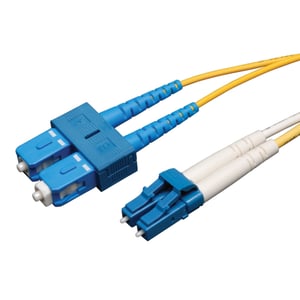 Tripp Lite N366-05M kabel InfiniBand / światłowodowy 5 m LC SC OFNR Żółty
