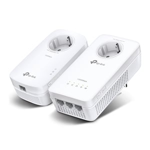 TP-Link TL-WPA1300P KIT 1300 Mbit/s Trådbundet LAN Wi-Fi Vitt 2 st.
