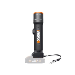 WORX WX027.9 latarka Czarny, Pomarańczowy Uniwersalna latarka LED