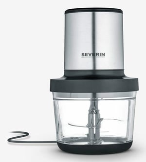 Severin KM 3867 elektryczna szatkownica do warzyw 1 l 400 W Czarny, Srebrny, Przezroczysty