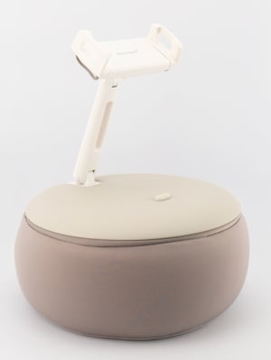 RealPower PillowStand-1 Passive Holder for Cell Phone/Smartphone, Tablet/UMPC, Beige