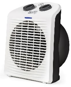 Black & Decker BXSH2000E Heizgerät für den Innenbereich, schwarz, weiß, 2000 W, elektrischer Raumheizlüfter