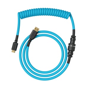 Glorious Gaming GLO-KB-ACC-CBL-COIL-EBLU Tastatur-/Mauskabel Hellblau 1,4 m