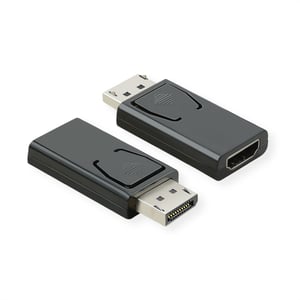 VALUE 12.99.3158 przejściówka do kabli DisplayPort HDMI Czarny
