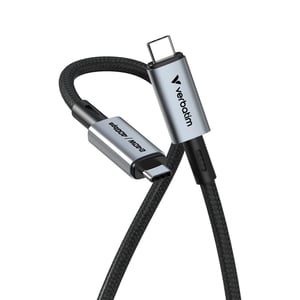 Verbatim 31847 USB-Kabel USB4 Gen 2x2 1,2 m USB-C 40 Gbit/s 240 W Schwarz