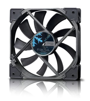 Fractal Design Venturi HP-12 PWM Obudowa komputera Wentylator 12 cm Czarny, Szary