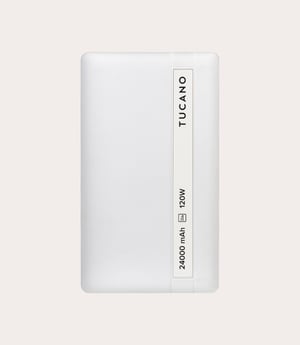 Tucano Laptop Power Bank 24,000 mAh White