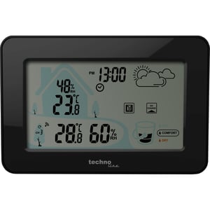 Technoline WS 9490 cyfrowa stacja meteorologiczna Czarny LCD Bateria
