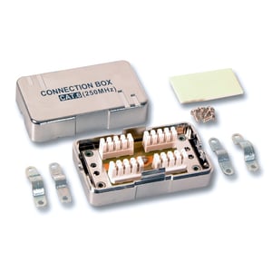 EFB Elektronik 37596.2 Cat6-anslutningsbox, silver