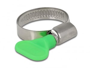 DeLOCK Pipe Clamp, Butterfly Type, 22–32 mm, 10 pcs.