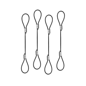 Lindy 40774 Kabelbinder Schwarz 0,15 m