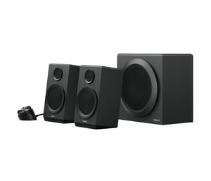 Logitech 980-001201 zestaw głośników 40 W Uniwersalne Czarny 2.1 kan. 8 W