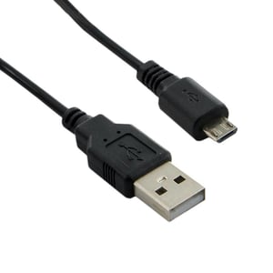 4World 07947 kabel USB USB 2.0 1 m USB A Micro-USB A Czarny