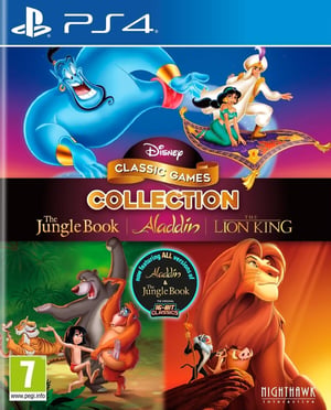 Nighthawk Interactive Disney Classic Games Collection: The Jungle Book, Aladdin & The Lion King Standardowy PlayStation 4