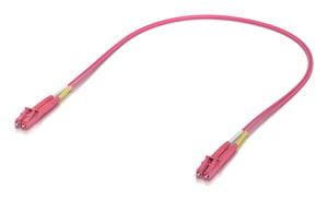 Ubiquiti UACC-OFC-M2-LULU-0.5M kabel InfiniBand / światłowodowy 0,5 m LC LC/LC Różowy