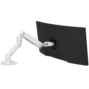 Ergotron HX-serien 45-475-216 monitorarm/stativ 124,5 cm (49") Skrivbord Vit