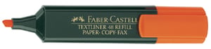 Faber-Castell 154815 Marker, 1 Stück. Abgeschrägte Spitze. Orange