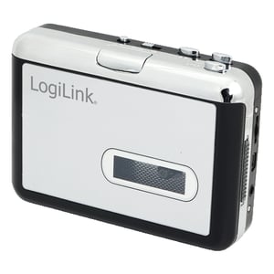 LogiLink UA0156 Kassettenrekorder 1 Kassette(n) Schwarz, Silber