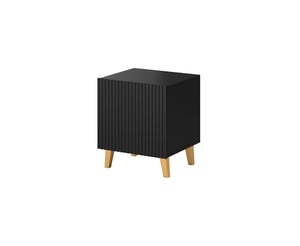 Cama Szafka nocna PAFOS 2 szt. 45x40x51 cm czarny mat