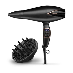 BaByliss Salon Brilliance Salon Air Brilliance suszarka do włosów 2200 W Czarny