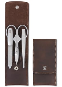 ZWILLING Fodral, 3-delars set, brunt