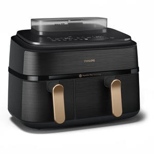 Philips 5000er-Serie NA552/00 Ovi Dual Basket mit Dampffunktion, Serie 5000